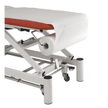 Porte rouleau pour drap d’examen adaptable aux tables de massage électriques Ferrox