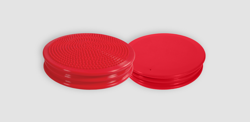 Coussin gonflable de proprioception, Mambo Max, rouge