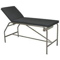 Divan Fixe Cordoba - hauteur 82 cm sellerie plate 65 cm, bâti en inox et patins