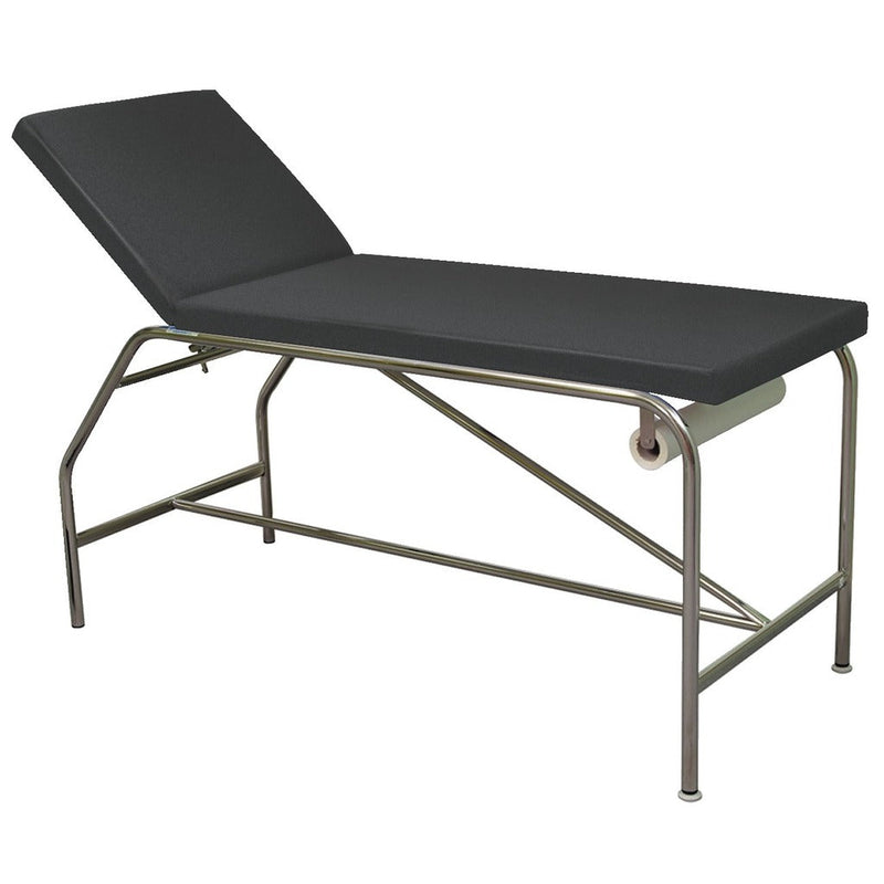 Divan Fixe Cordoba - hauteur 82 cm sellerie plate 65 cm, bâti en inox et patins