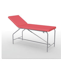 Divan Fixe Cordoba - hauteur 82 cm sellerie plate 65 cm, bâti en inox et patins