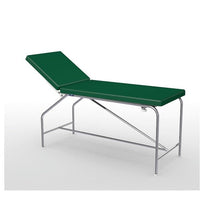 Divan Fixe Cordoba - hauteur 82 cm sellerie plate 65 cm, bâti en inox et patins