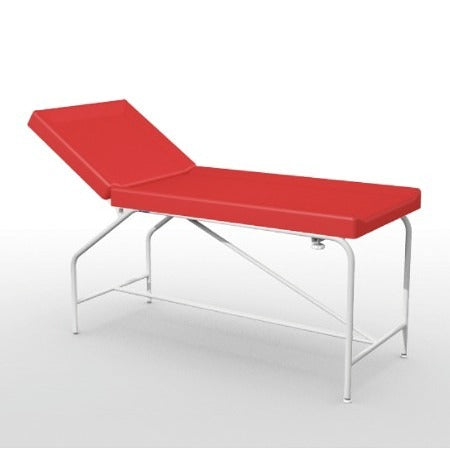 Divan fixe Cordoba - hauteur 82 cm avec sellerie à bourrelets 75 cm, bâti en époxy et patins