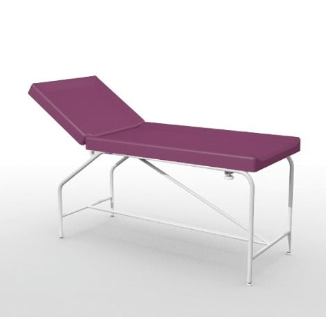 Divan fixe Cordoba - hauteur 82 cm avec sellerie à bourrelets 75 cm, bâti en époxy et patins