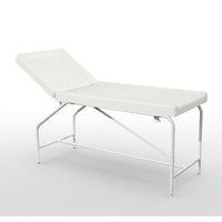 Divan fixe Cordoba - hauteur 82 cm avec sellerie à bourrelets 75 cm, bâti en époxy et patins