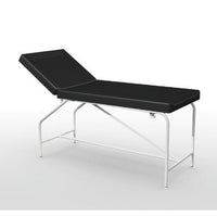 Divan fixe Cordoba - hauteur 82 cm avec sellerie à bourrelets 75 cm, bâti en époxy et patins