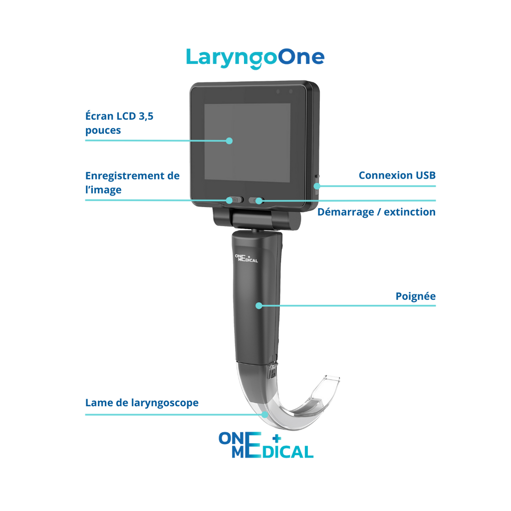 Laryngoscope vidéo LaryngoOne - One Medical