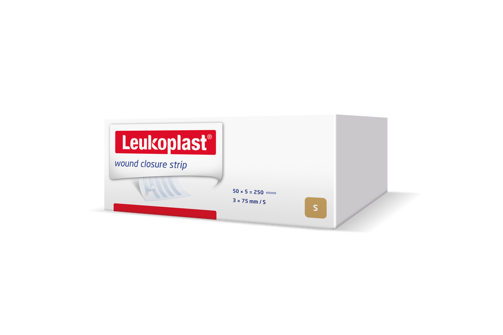 Sutures cutanées adhésives Leukoplast strip BSN