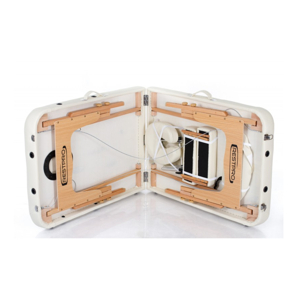 Table de massage pliante Vip 2 RESTPRO® Crème