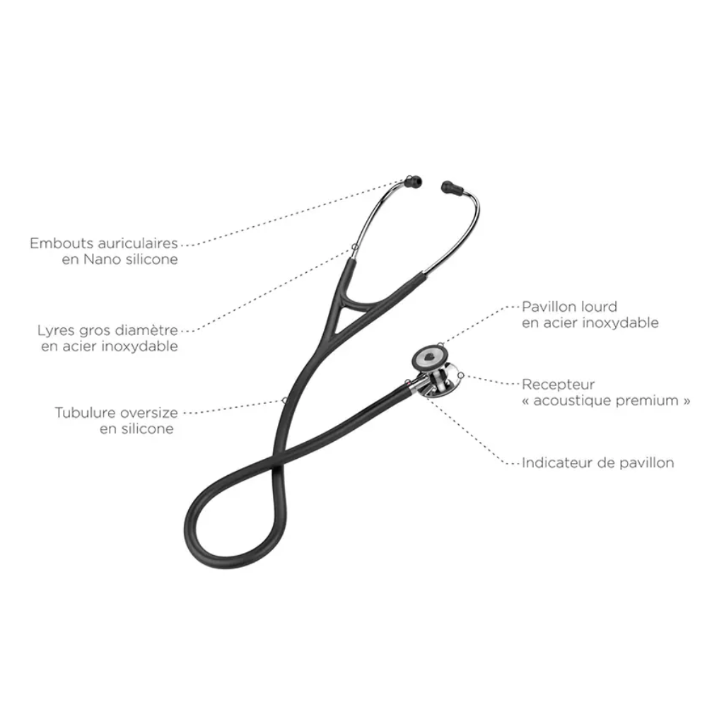 Stéthoscope Cardioprestige II double pavillon Spengler