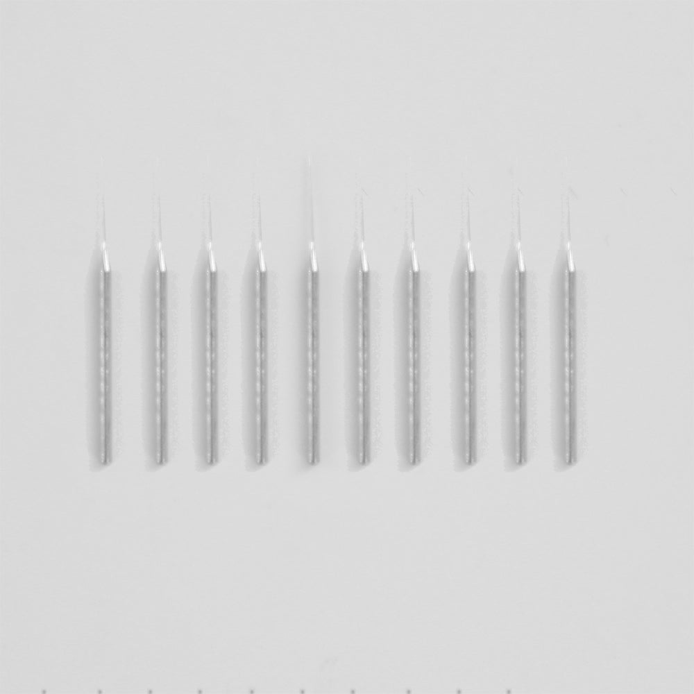 Aiguille épilation K2 poils fins diamètre 0,055 mm - Boîte de 10