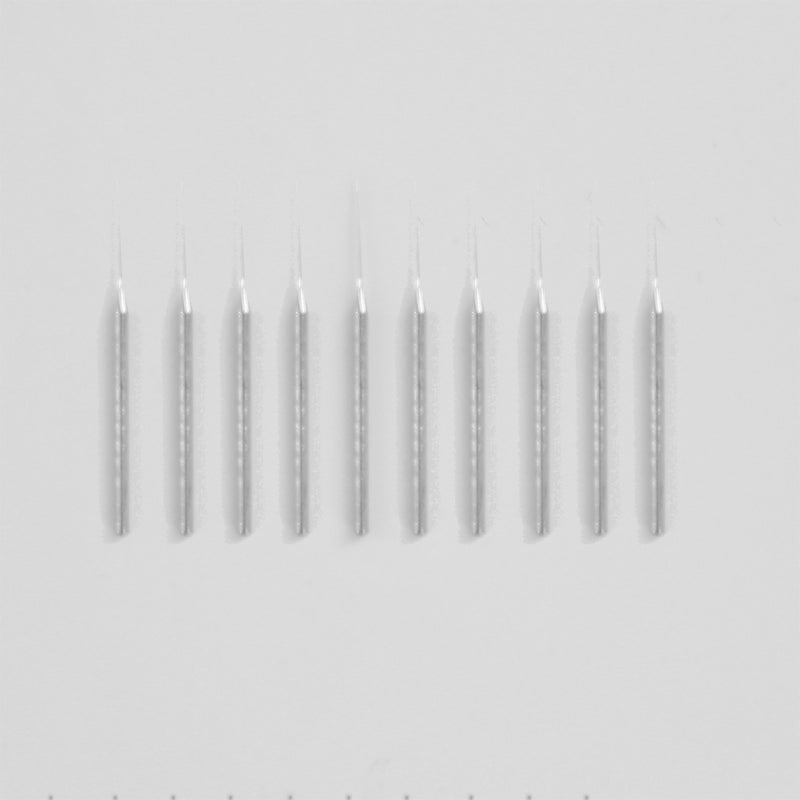 Aiguille épilation K2 poils fins diamètre 0,055 mm - Boîte de 10