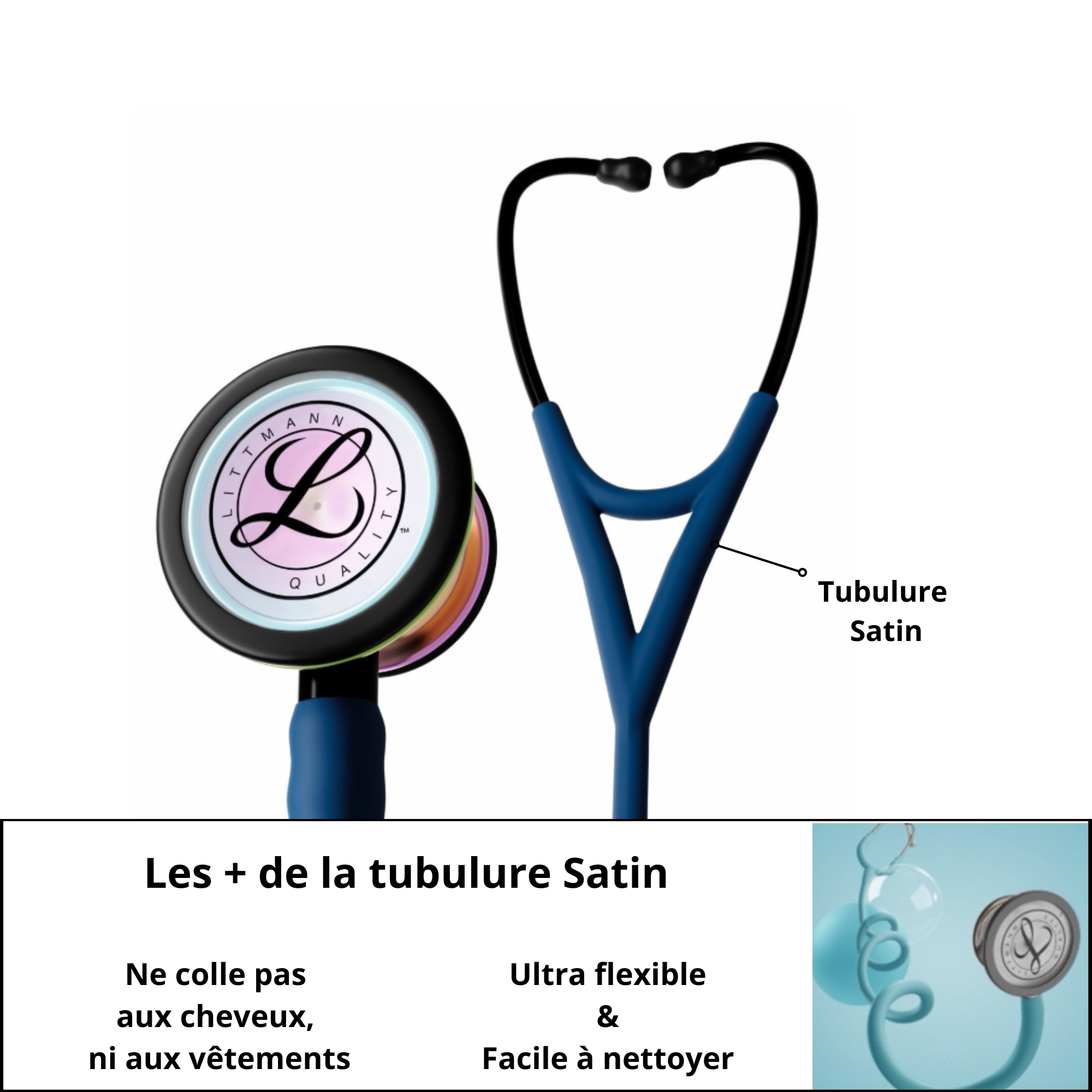 Littmann® Cardiology IV™ Stethoscoop - Satijn Edition