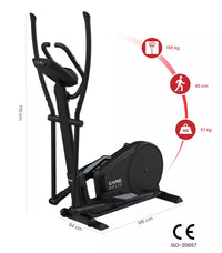 Elliptique CARE HELIS Ergometre Générateur connecté Noir