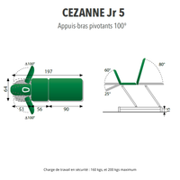 Table de massage Cezanne JR5