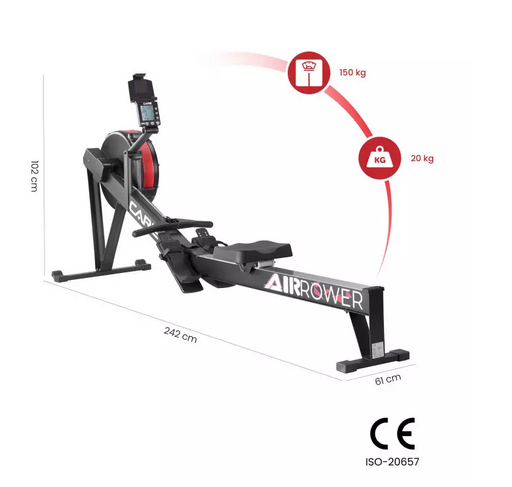 Rameur à tirage central MAG ROWER-CARE