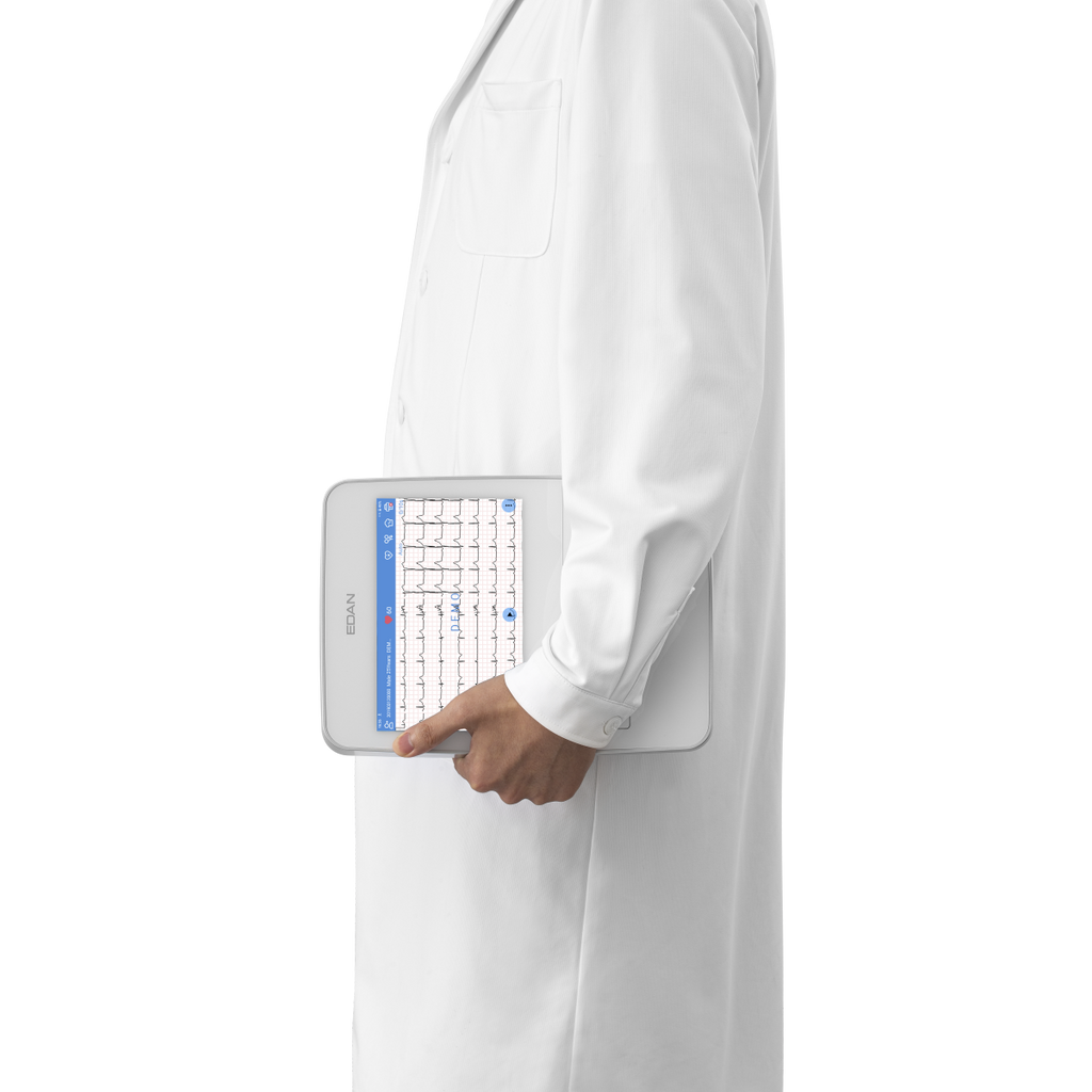 ECG EDAN SE-1200 Pro 12 pistes, tactile avec imprimante