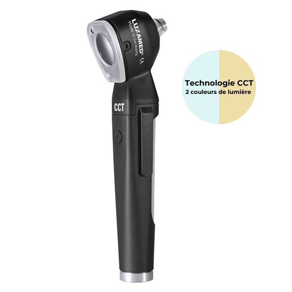 Otoscope LuxaScope Auris CCT LED 2.5V - Noir