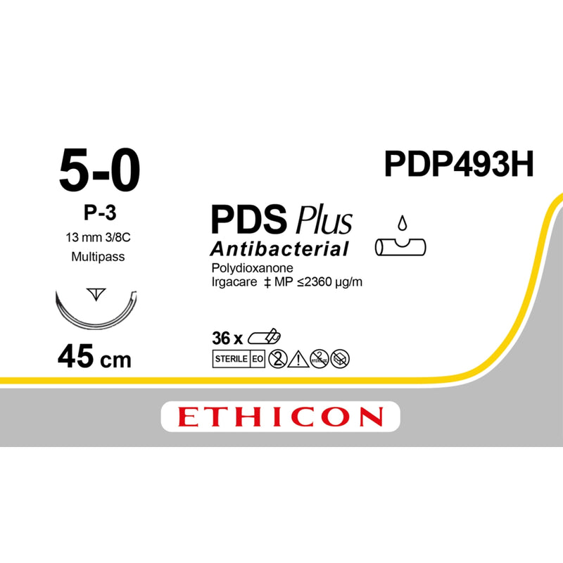 Fils de suture PDS Plus incolore PDP422H - Boîte de 36