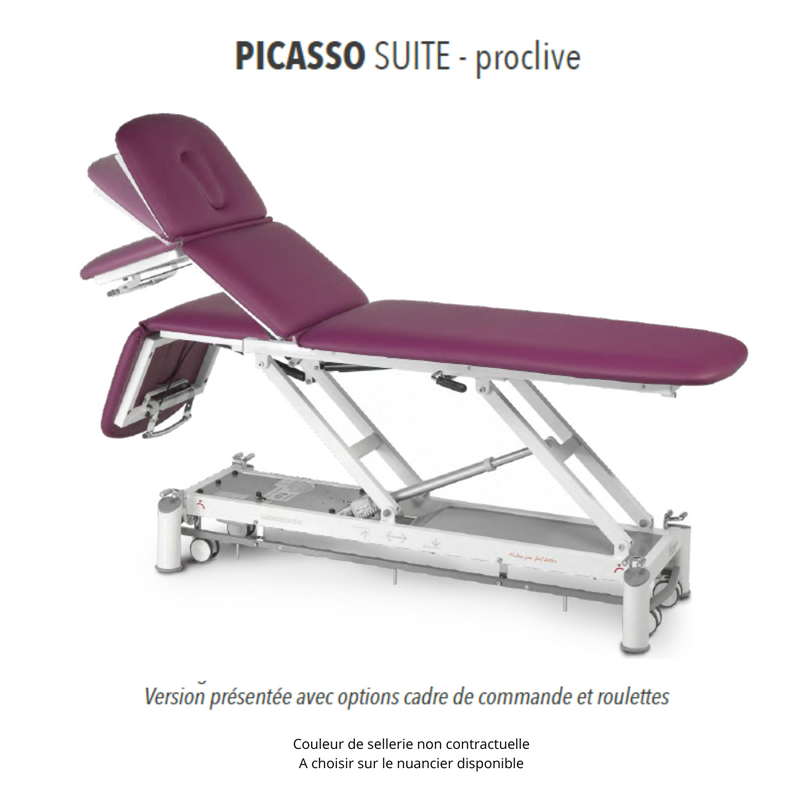 Table de massage Picasso Suite à 3 plans