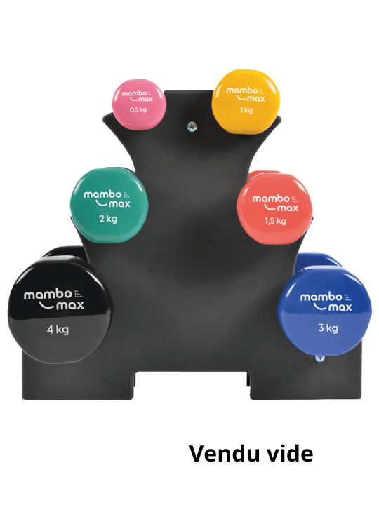 Paire d'haltères PVC courts