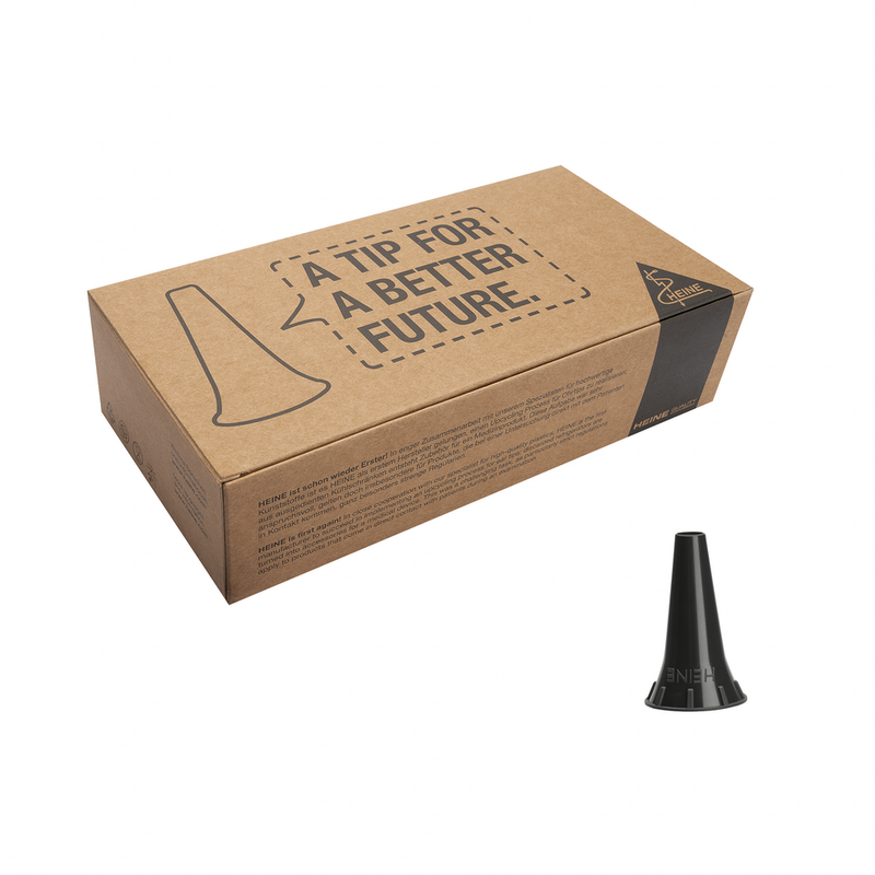 Spéculum auriculaire à usage unique HEINE Allspec - Boîte de 250