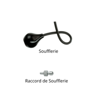 Soufflerie et raccord de soufflerie pour otoscope HEINE MINI 3000 FO