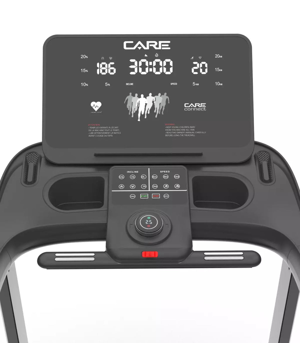 Tapis de course 22 km/h Fast Runner SP connecté - CARE