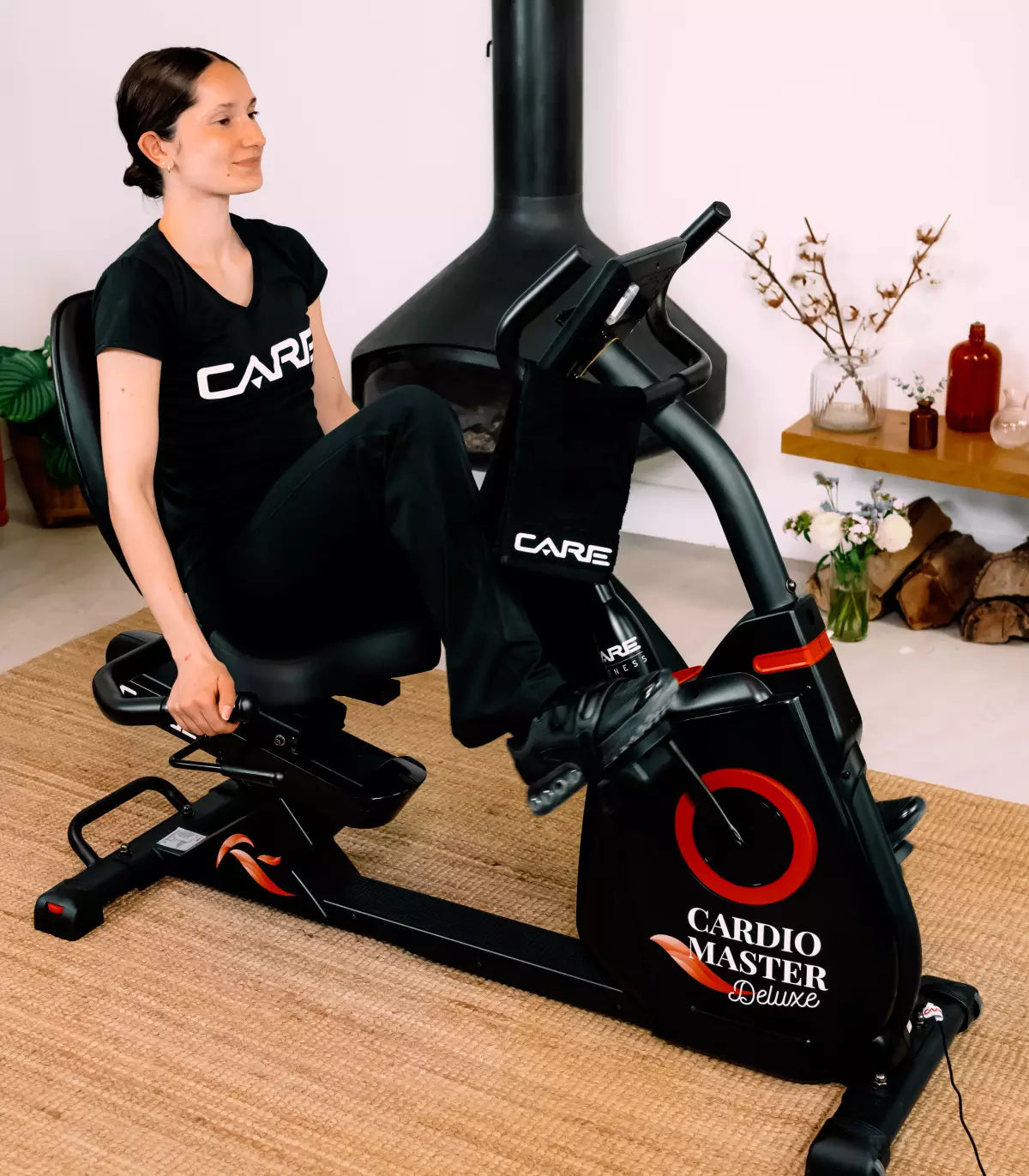 CE-695 CARE verbonden elliptische fiets