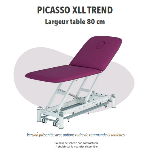 TABLE A HAUTEUR VARIABLE PICASSO TREND XLL