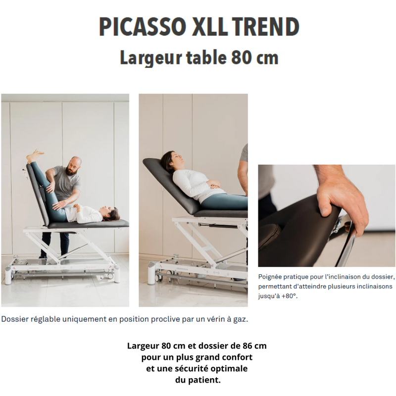 TABLE A HAUTEUR VARIABLE PICASSO TREND XLL