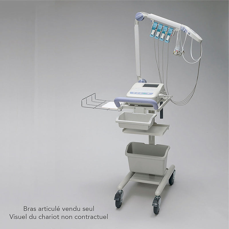 Bras articulé pour câble patient - Cardiofax 1250