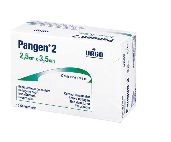 Compresses hémostatiques résorbables Pangen® 2