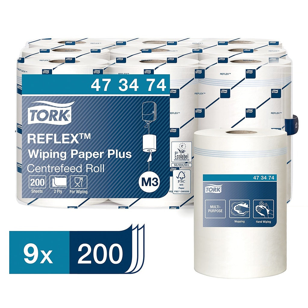 Essuie tout Mini Reflex Tork M3 - 9 bobines