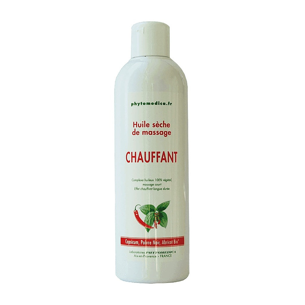 HUILE SÈCHE CHAUFFANTE - Flacon de 250 ml