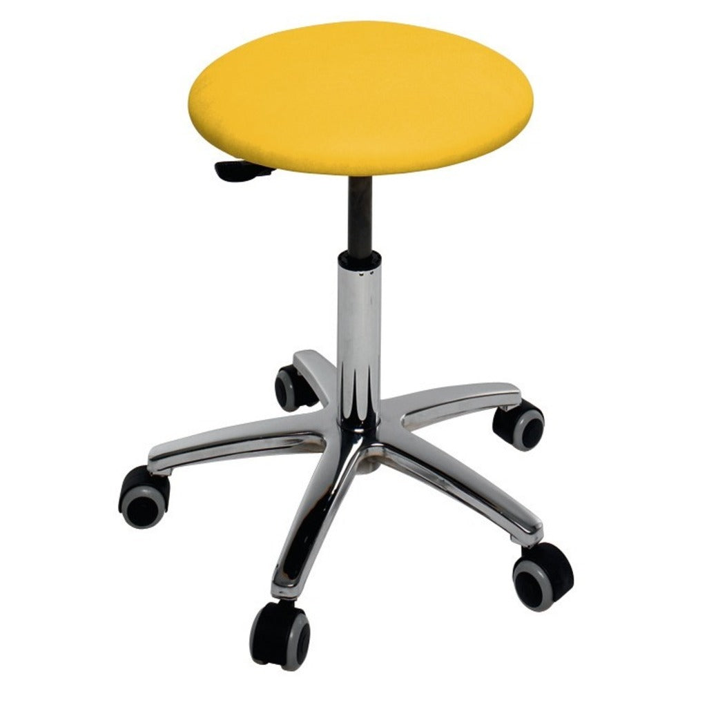 Tabouret chromé assise tendue