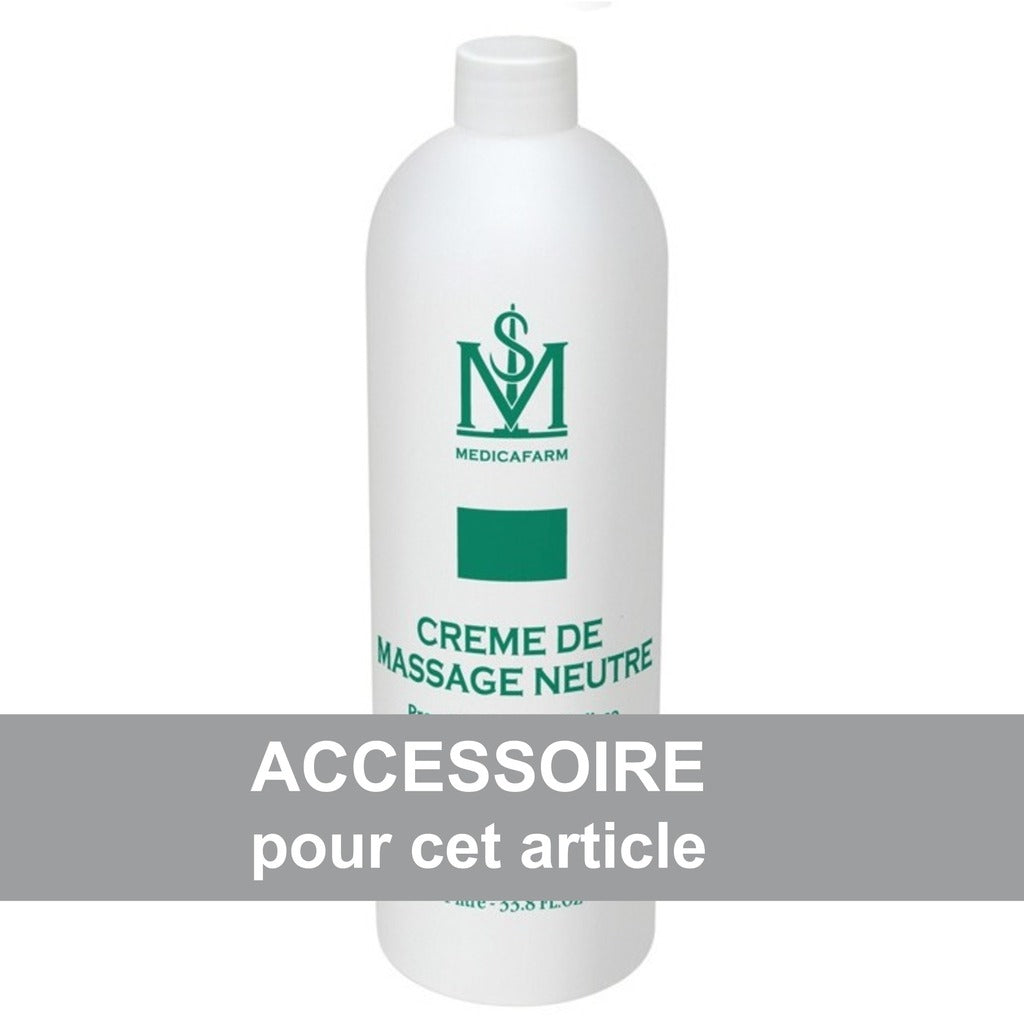 Pompe pour flacon 1 litre de crème de massage Premium longue glisse