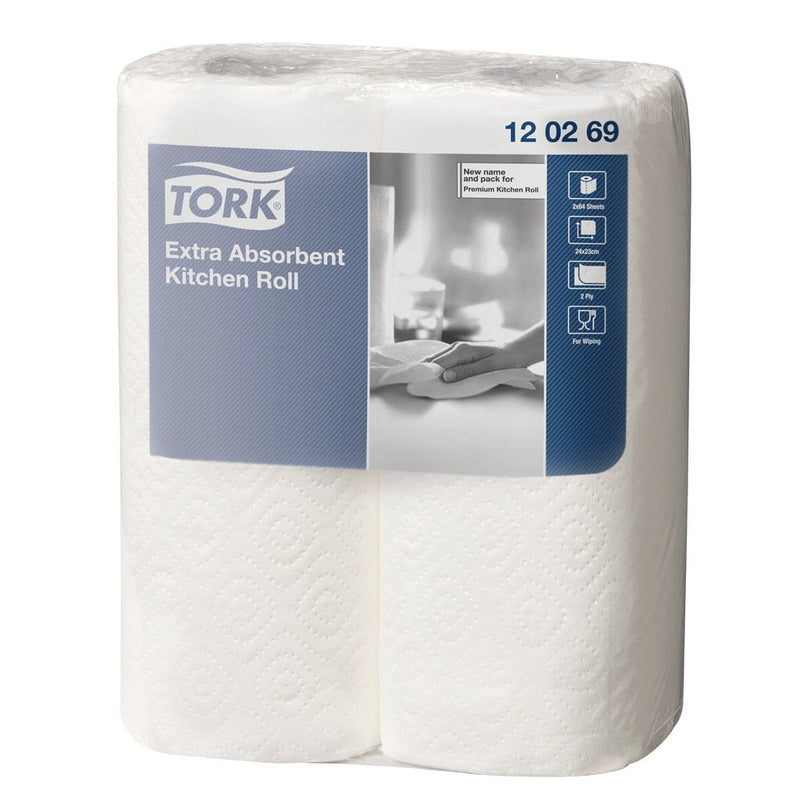 Essuie-tout extra absorbant Tork - Colis de 24 rouleaux