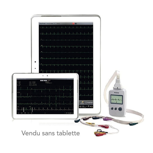 ECG EDAN PAD - 12 dérivations avec interprétation sans fils pour tablettes Android