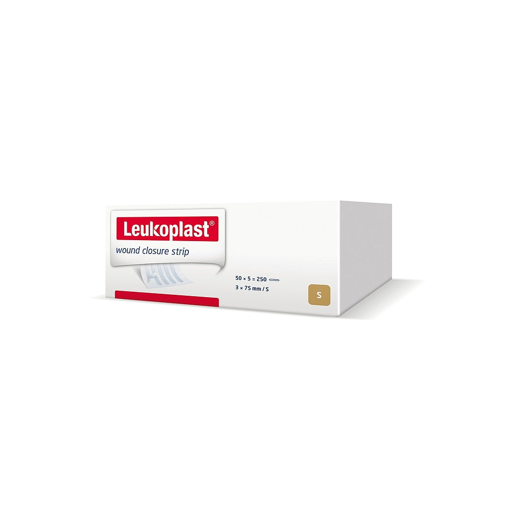 Sutures cutanées adhésives Leukoplast strip BSN