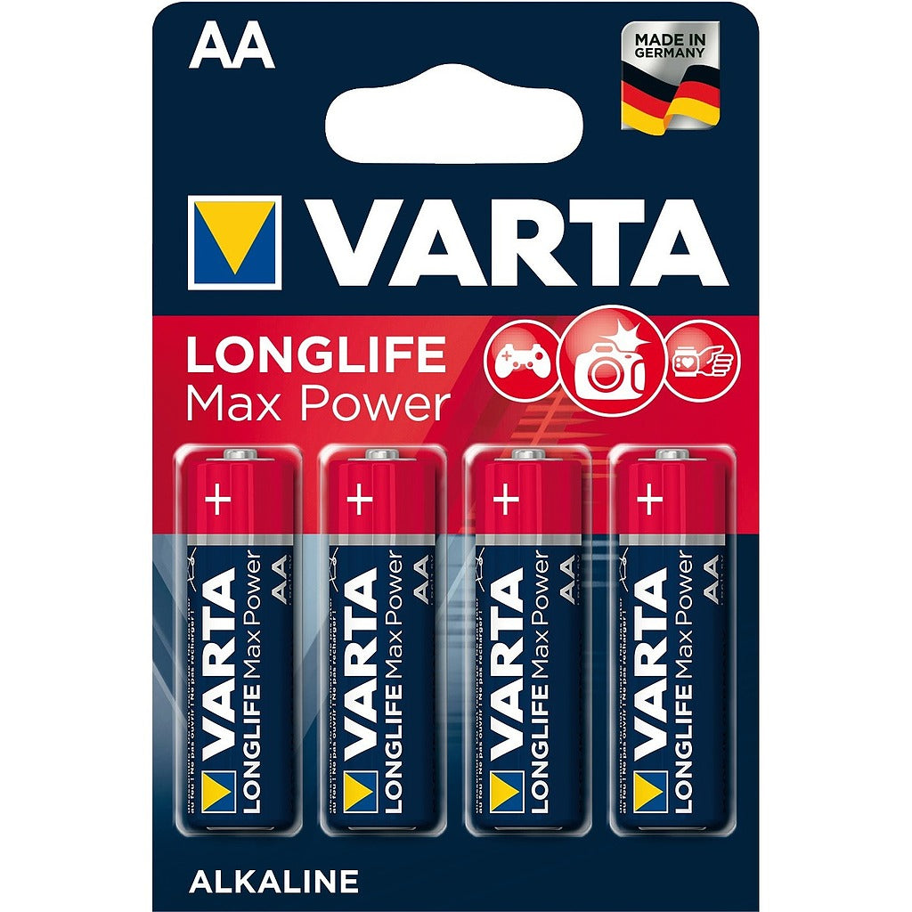 Piles Varta Longlife Maxpower AA/LR6 X4