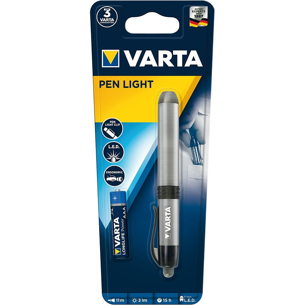 Lampe stylo Varta + Piles