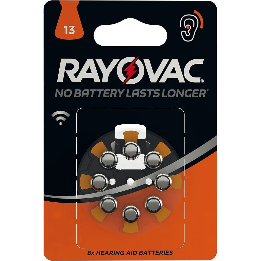 Piles auditives Rayovac 13 X8