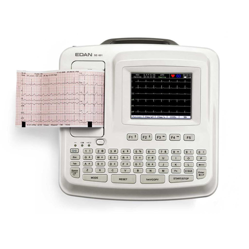 ECG 6 Pistes EDAN SE-601C