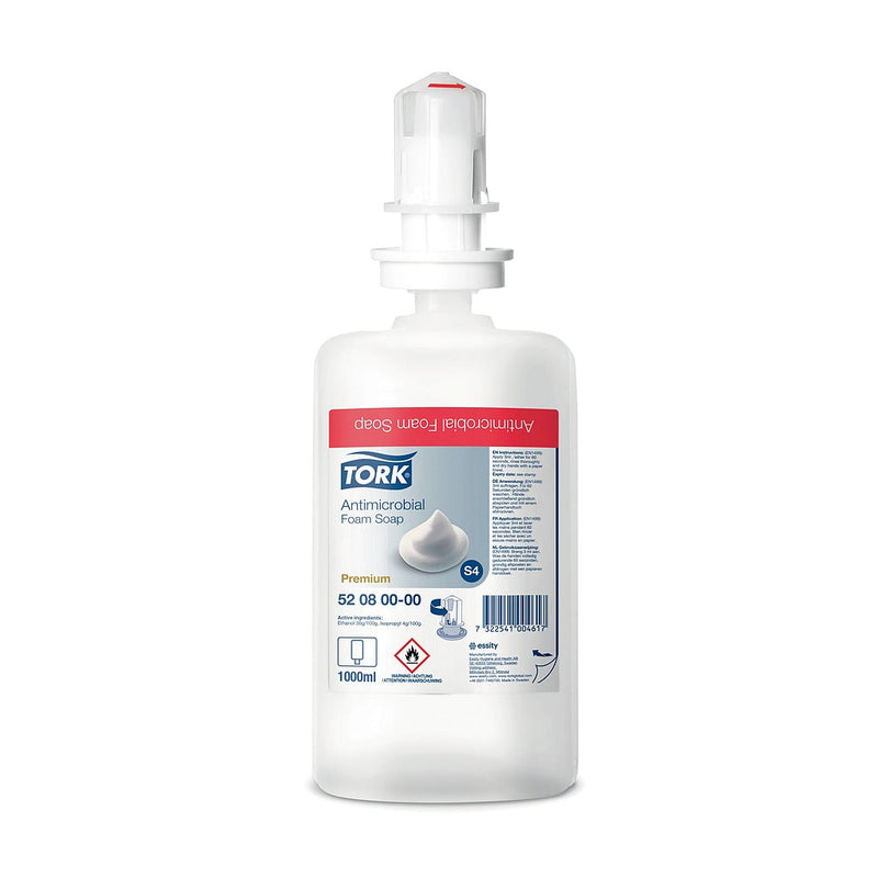 Savon Mousse Antimicrobien 1L Airless Tork