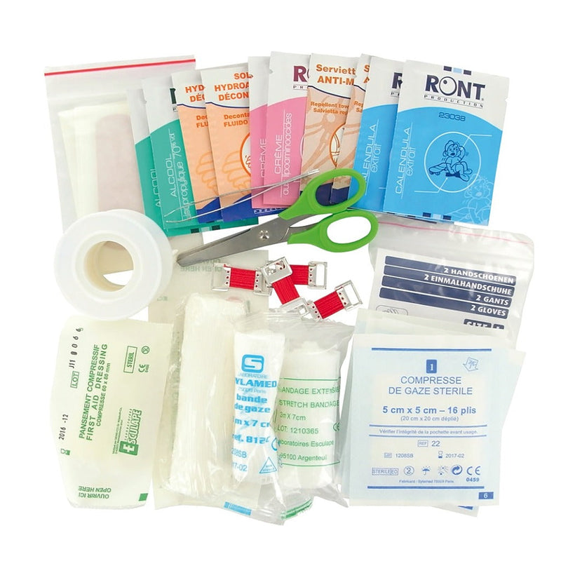 Kit de recharge pour trousse de secours 1 à 4 personnes