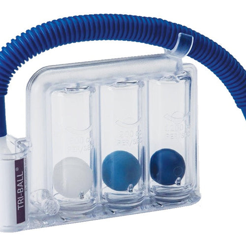 Spiromètre débitmétrique d'entraînement TRI-BALL
