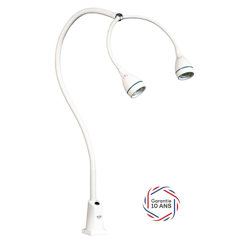 Lampe LED LID Bi tête Hydra 100 cm sans pied