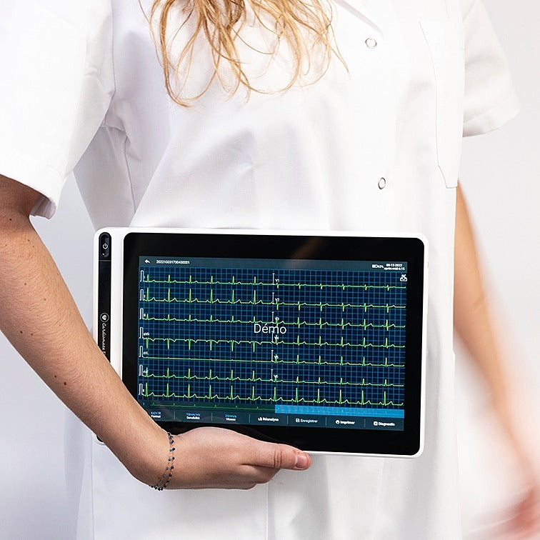 Cardiomate EVI 10'' Tablette ECG SPENGLER (sans base imprimante)