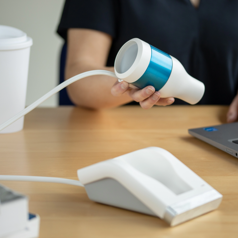 Spiromètre de bureau PNEUMOTRAC 6800 avec logiciel